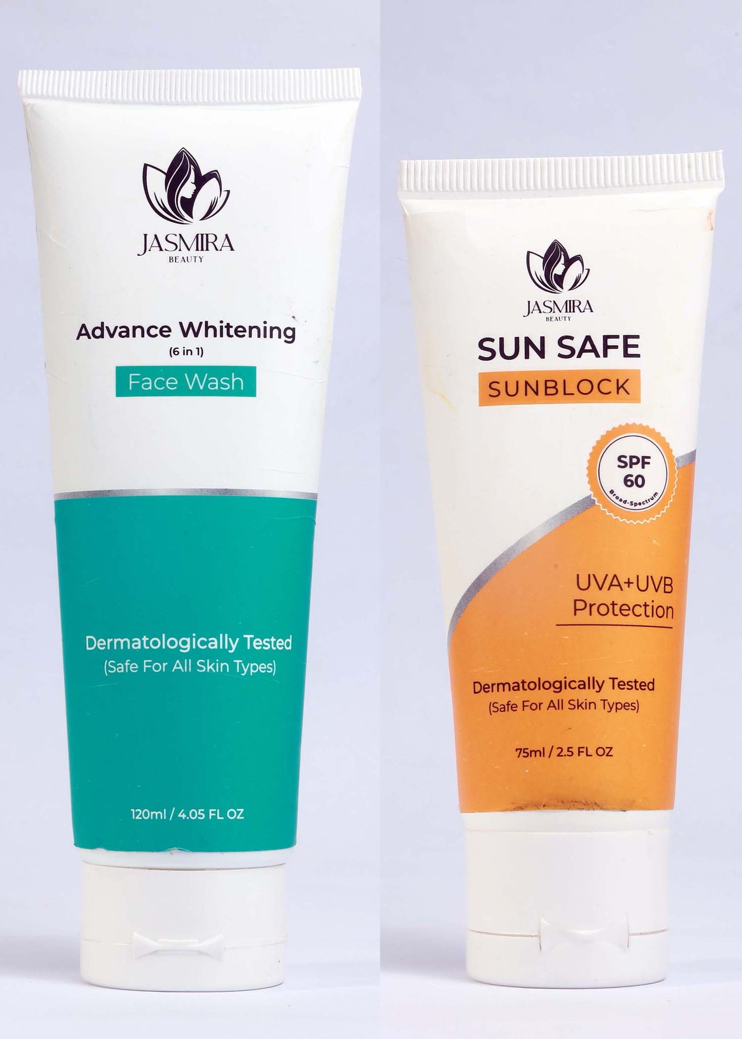 Whitening Facewash + Sun Safe(Sunblock)